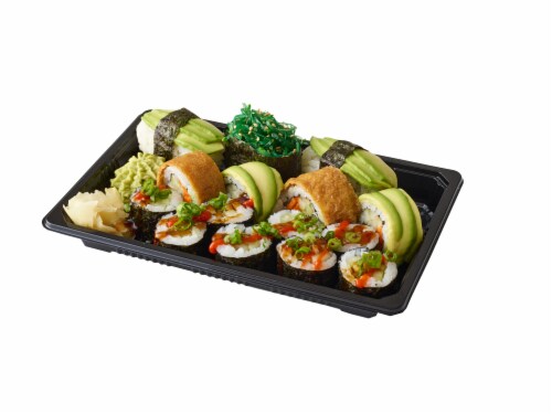 Yummi Sushi Vegetarian Combo Perspective: front