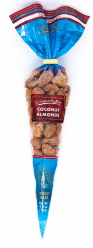 Nuts on the Run Coconut Almonds Cone Perspective: front