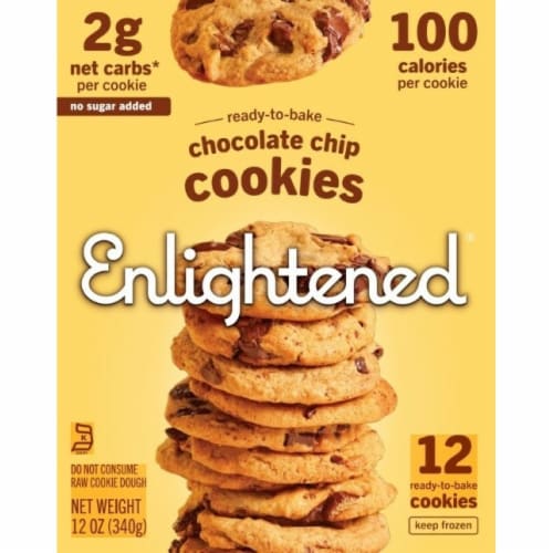Enlightened® Chocolate Chip Cookie Dough Perspective: front
