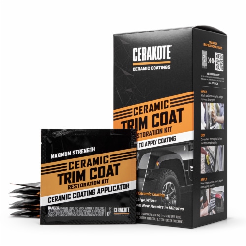 Ceratoke® Quick Plastic Trim Restorer - Black Perspective: front