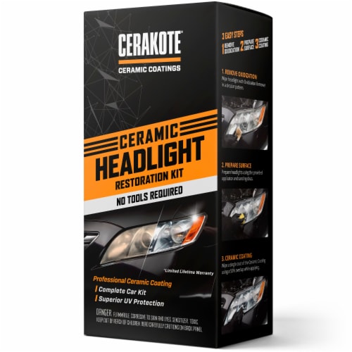 Ceratoke® Ceramic Headlight Restoration Kit Perspective: front