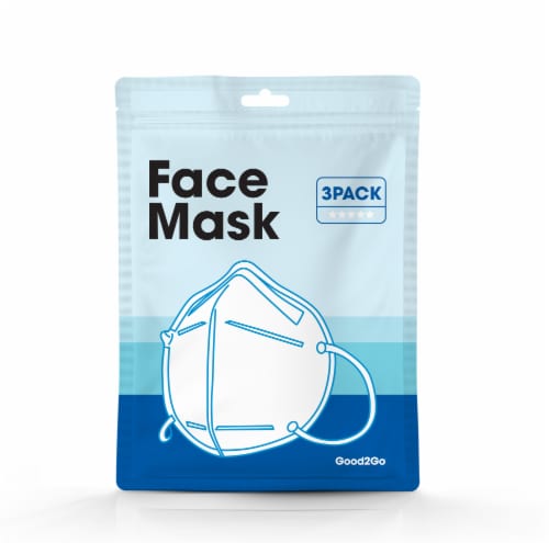 Blue Widget Dust Mask Perspective: front