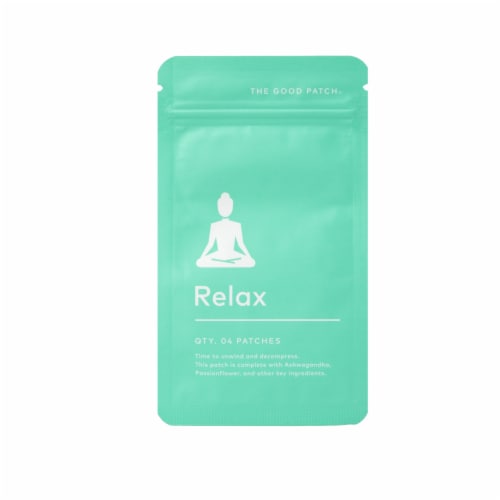 The Good Patch Relax Supplement Patch Perspective: front