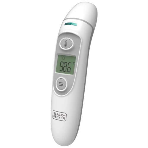 Black and Decker BDXTMB100 3 in 1 Infrared Forehead, Ear, & Object Thermometer Perspective: front
