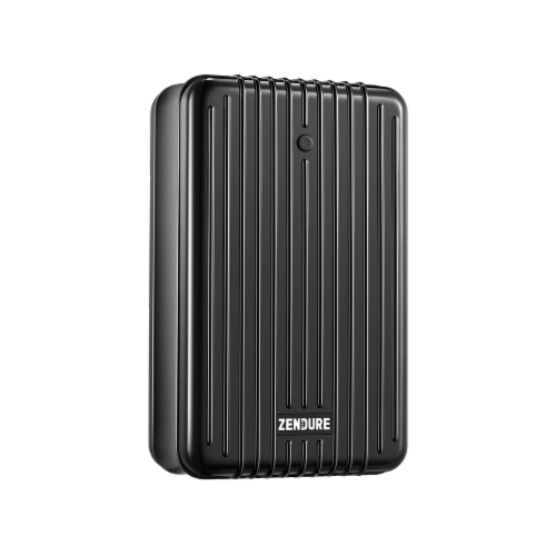 Zendure SuperTank Polymer- 26,800 mAh 100W Crush-Proof Portable Charger(Black) Perspective: front