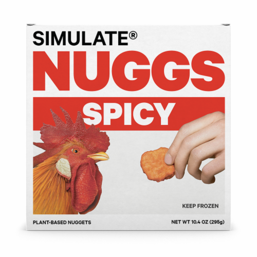 SIMULATE Spicy NUGGS Plant-Based Nuggets