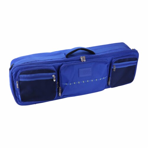 Osage River Osage River Fishing Rod Travel Bag with Adjustable Dividers  Blue, 1 - Kroger