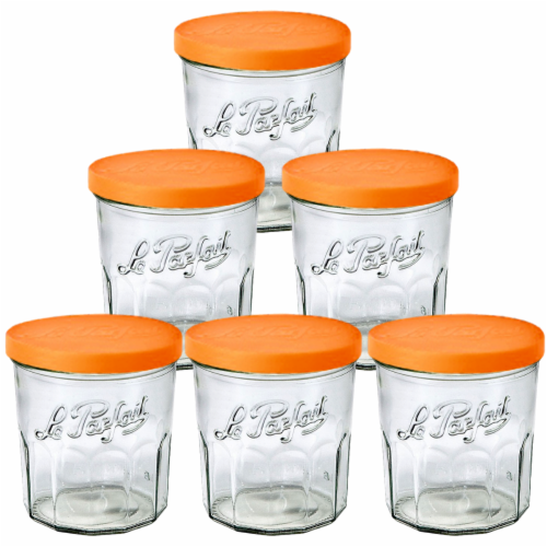 WHOLE HOUSEWARES, Airtight Glass Jars (85mL) with Lid