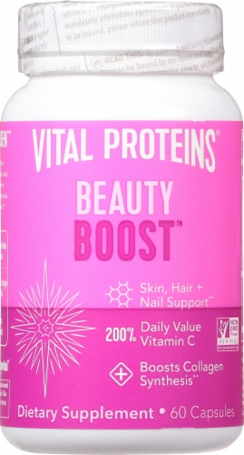 Vital Proteins Beauty Boost Capsules Perspective: front