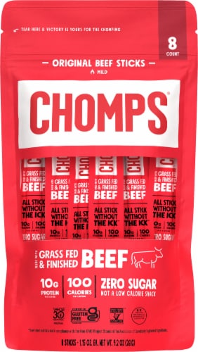 Chomps® Original Beef Sticks Perspective: front