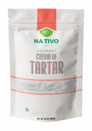 Gourmet Cream of Tartar - 30 oz Bag - Gluten Free - Keto & Paleo - Non GMO Perspective: front