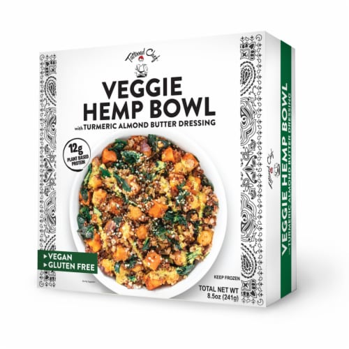 Tattooed Chef™ Veggie Hemp Bowl Frozen Meal, 8.5 oz Kroger