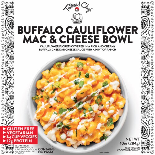 Tattooed Chef™ Buffalo Cauliflower Mac & Cheese Bowl, 10 oz Kroger