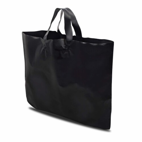 Large Black Plastic Shopping Bags 1K