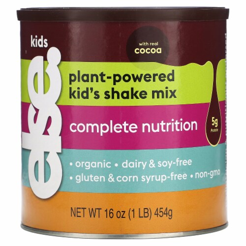 Else™ Nutrition Chocolate Plant-Based Complete Kids Nutrition Perspective: front