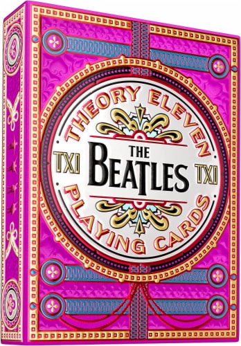 Theory-11 The Beatles Playing Cards Perspective: front