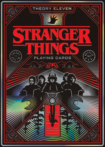 Theory-11 Stranger Things Playing Cards Perspective: front