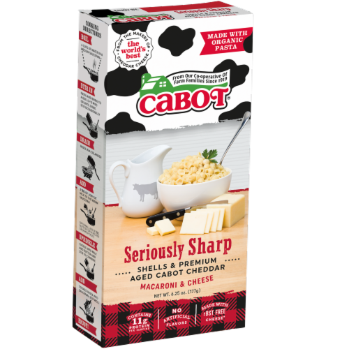 Cabot® Seriously Sharp Macaroni & Cheese Perspective: front