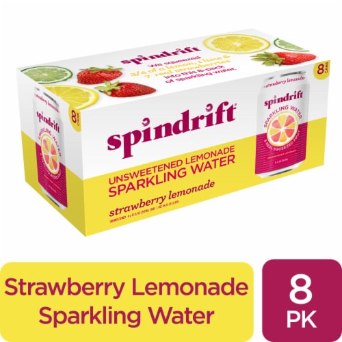 Spindrift® Strawberry Lemonade Flavored Sparkling Water Cans