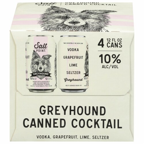 Salt Point Beverage Company Greyhound Ready to Drink Cocktail Perspective: front