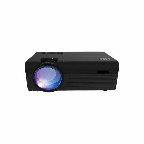 Core Innovations Home Theater Projector - Black Perspective: front