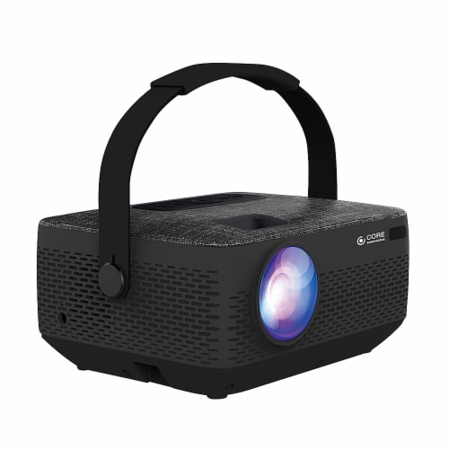Core Innovations HD Portable Home Theater Projector Perspective: front