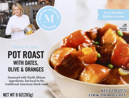Martha Stewart Kitchen Pot Roast Frozen Meal Perspective: front