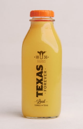 1836 Farms Orange Juice Perspective: front