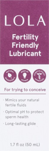 LOLA Unscented Fertility Friendly Lubricant Perspective: front