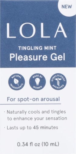 LOLA Tingling Mint Pleasure Gel Perspective: front