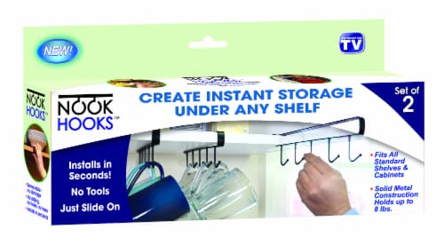 As Seen On TV Nook Hooks Perspective: front