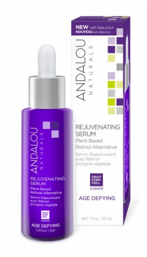 Andalou Naturals Age Defying Rejuvenating Plant Based Serum Perspective: front