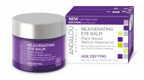 Andalou Naturals Age Defying Rejuvenating Plant Based Eye Balm Perspective: front