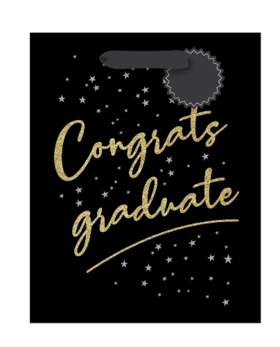 Surface Packaging Congrats Graduate Medium Gift Bag Perspective: front