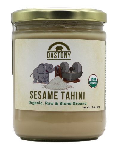 Dastony Organic Sesame Tahini Perspective: front