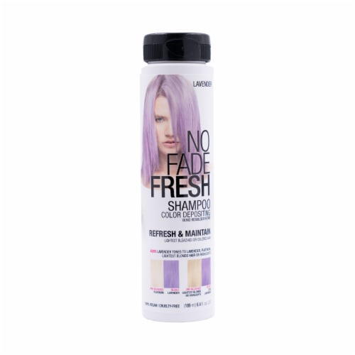 No Fade Fresh Lavender Color Depositing Shampoo Perspective: front
