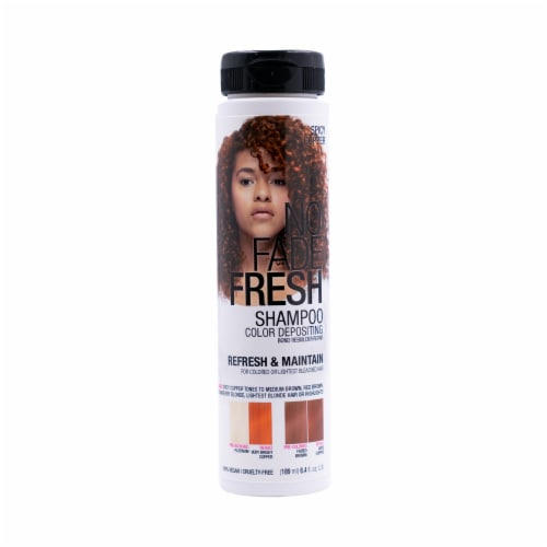 No Fade Fresh Copper Color Depositing Shampoo Perspective: front