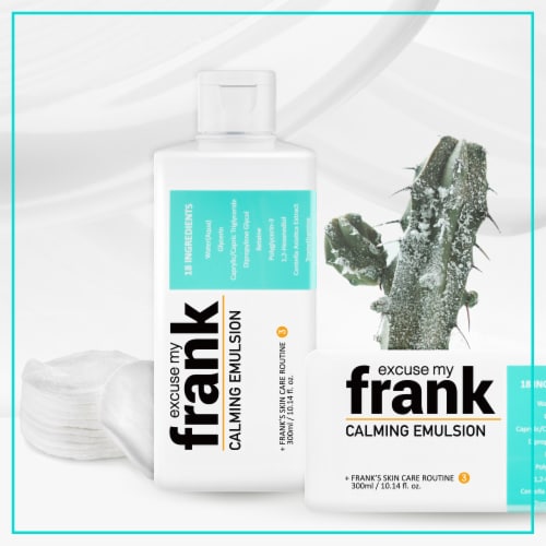 Excuse My Frank CALMING EMULSION 300ml Perspective: front