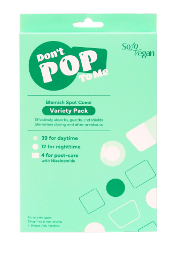 SoloVegan Don't POP To Me Spot Cover Variety Pack Perspective: front