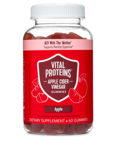 Vital Proteins® Apple Cider Vinegar Gummies Perspective: front