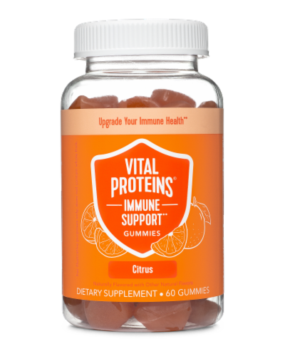 Vital Proteins® Citrus Immune Support Gummies Perspective: front
