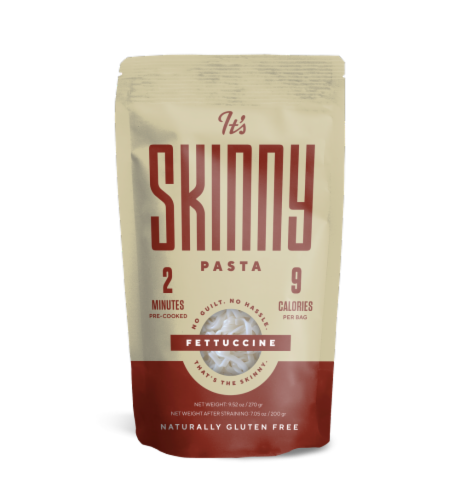 It's Skinny Gluten Free Fettuccine Pasta Perspective: front
