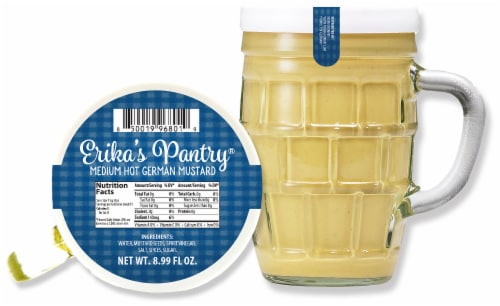 Erika's Pantry Medium Hot Mustard Mug Perspective: front