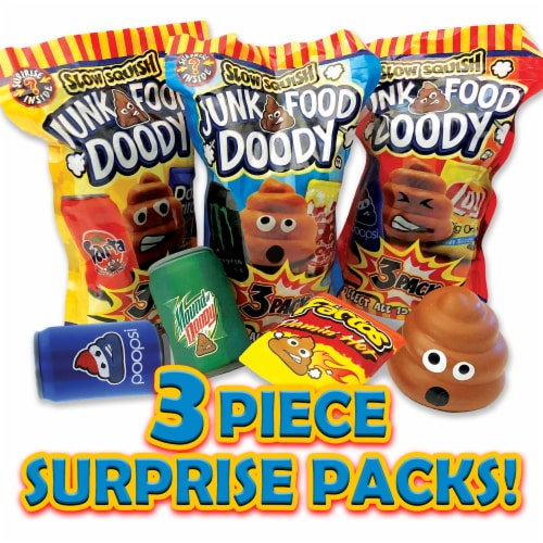 BravoNavo Junk Food Doody Slow Rise Soft Squeeze Squishy Toy 1 Kroger