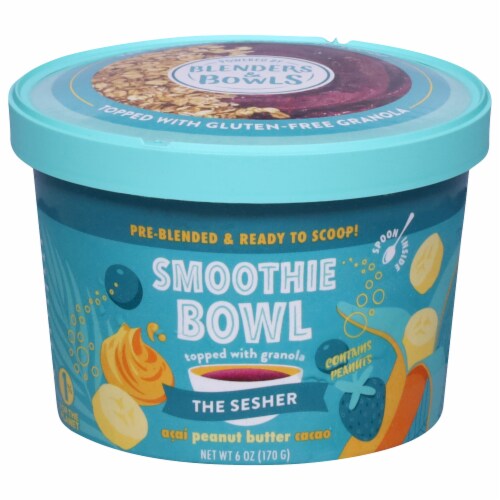 Blenders & Bowls Peanut Butter Acai Bowl Perspective: front