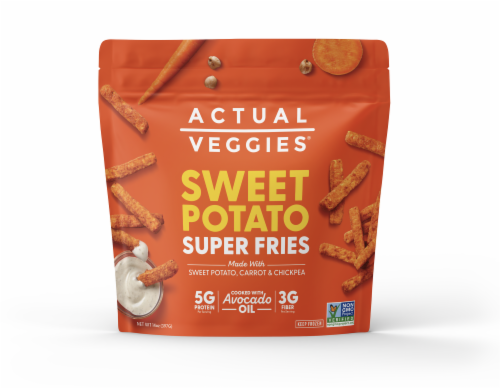 Actual Veggies® Sweet Potato Super Fries Perspective: front