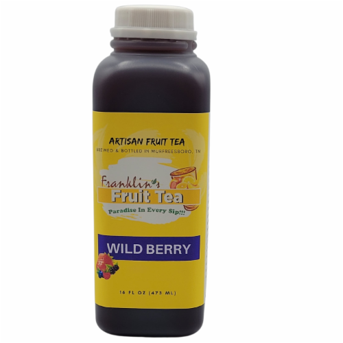 Franlkin's Wild Berry Fruit Tea Perspective: front