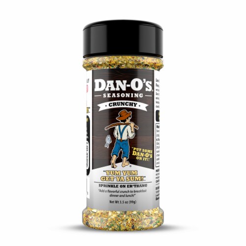 Dan-O's® Crunchy Seasoning Perspective: front