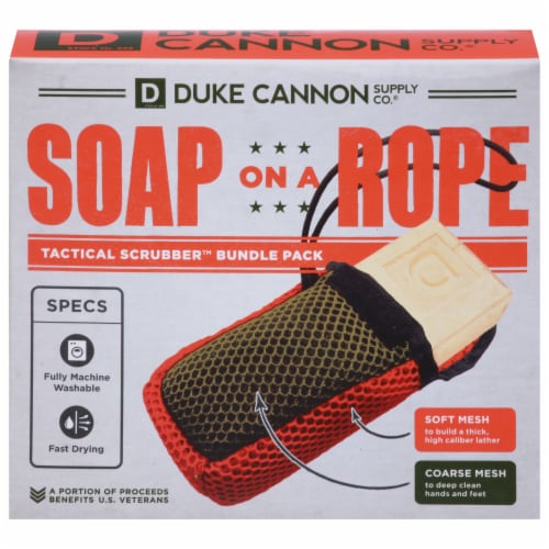 Duke Cannon Supply Company® Soap On A Rope Tactical Scrubber™ Bundle Pack,  1 ct - Kroger