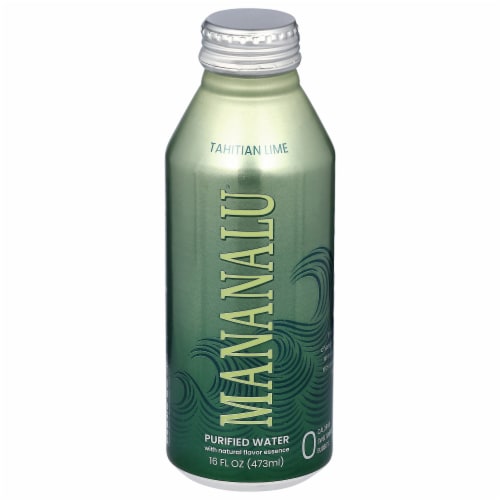 Mananalu® Tahitian Lime Pure Water Perspective: front